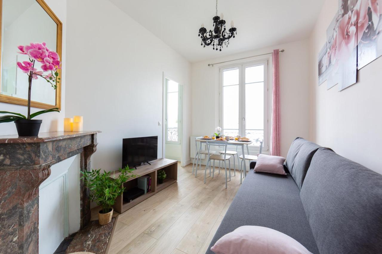 Le Charme Haussmannien-10 Min Paris Apartment Argenteuil Ngoại thất bức ảnh