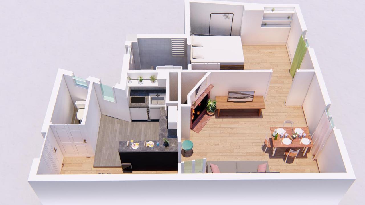 Le Charme Haussmannien-10 Min Paris Apartment Argenteuil Ngoại thất bức ảnh