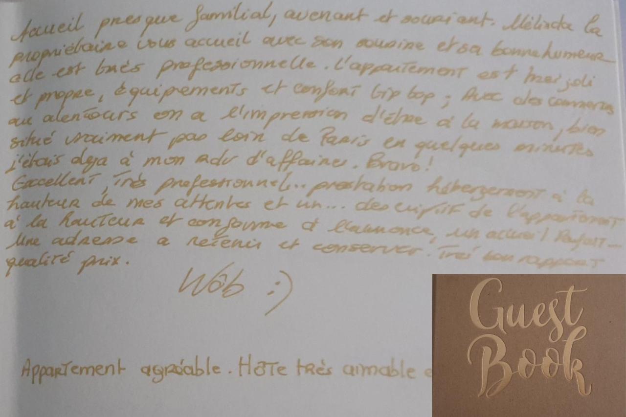 Le Charme Haussmannien-10 Min Paris Apartment Argenteuil Ngoại thất bức ảnh